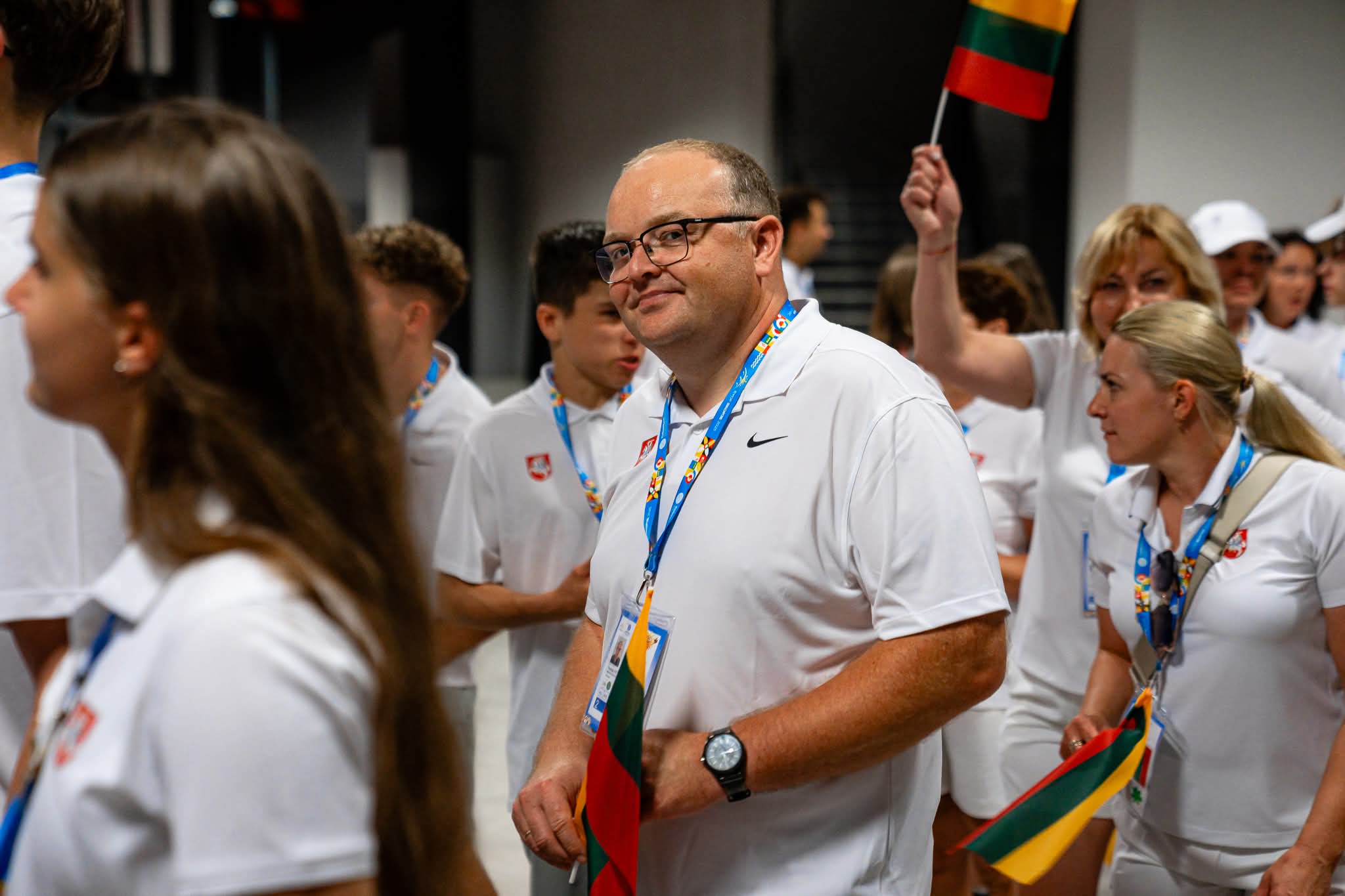 Paulius Petraitis dirba olimpiniame festivalyje Makedonijoje